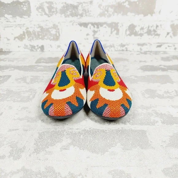 NEW Rothy's Amber Moroccan Round Toe Slip On Flat Loafers K65 - Picture 4 of 9